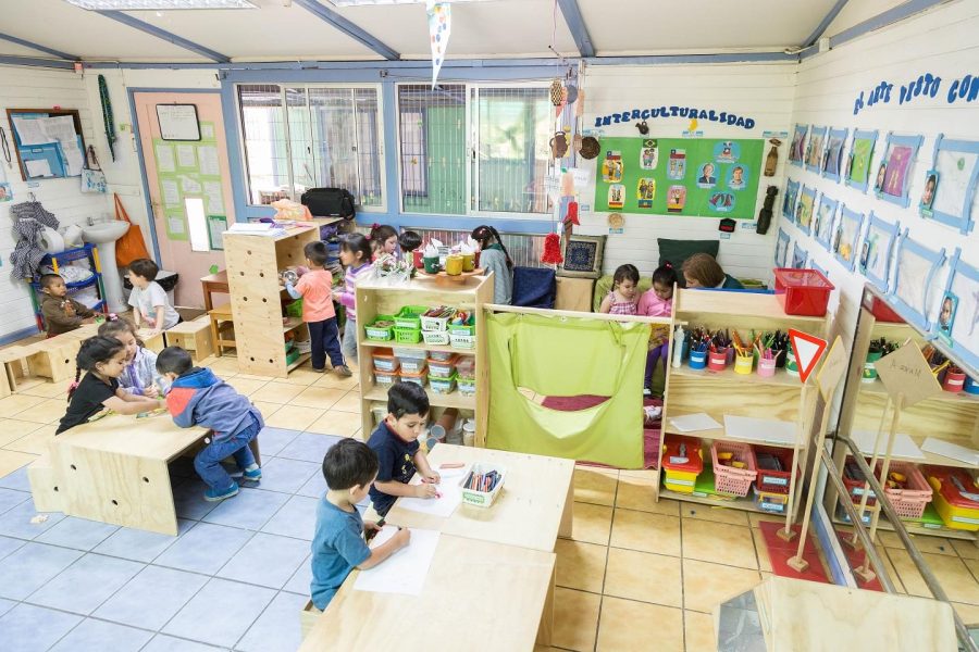 Children enjoy their kindergarten