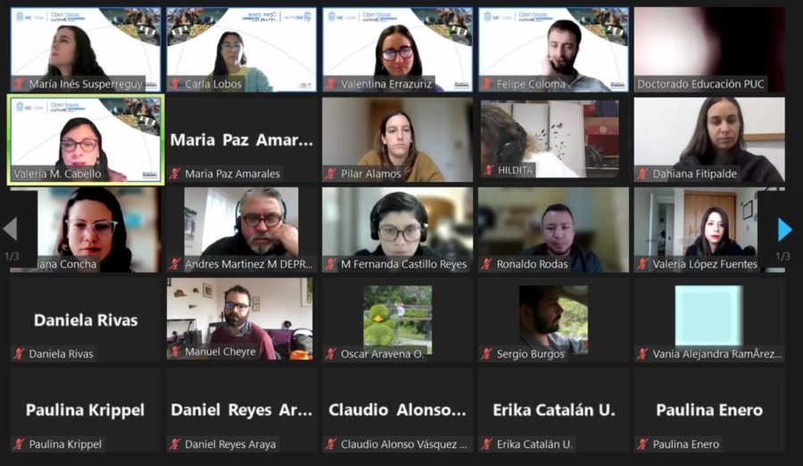 Open House Virtual Doctorado en Educación UC