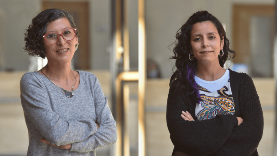 These are the academics Malba Barahona and Aurora Badillo, who join the leadership of the Undergraduate Department and the Practice System, respectively.