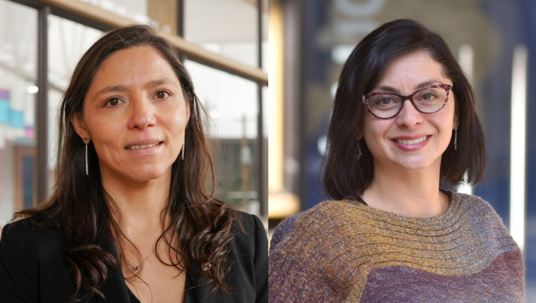 Académicas Ana Luisa Muñoz y Valeria Cabello